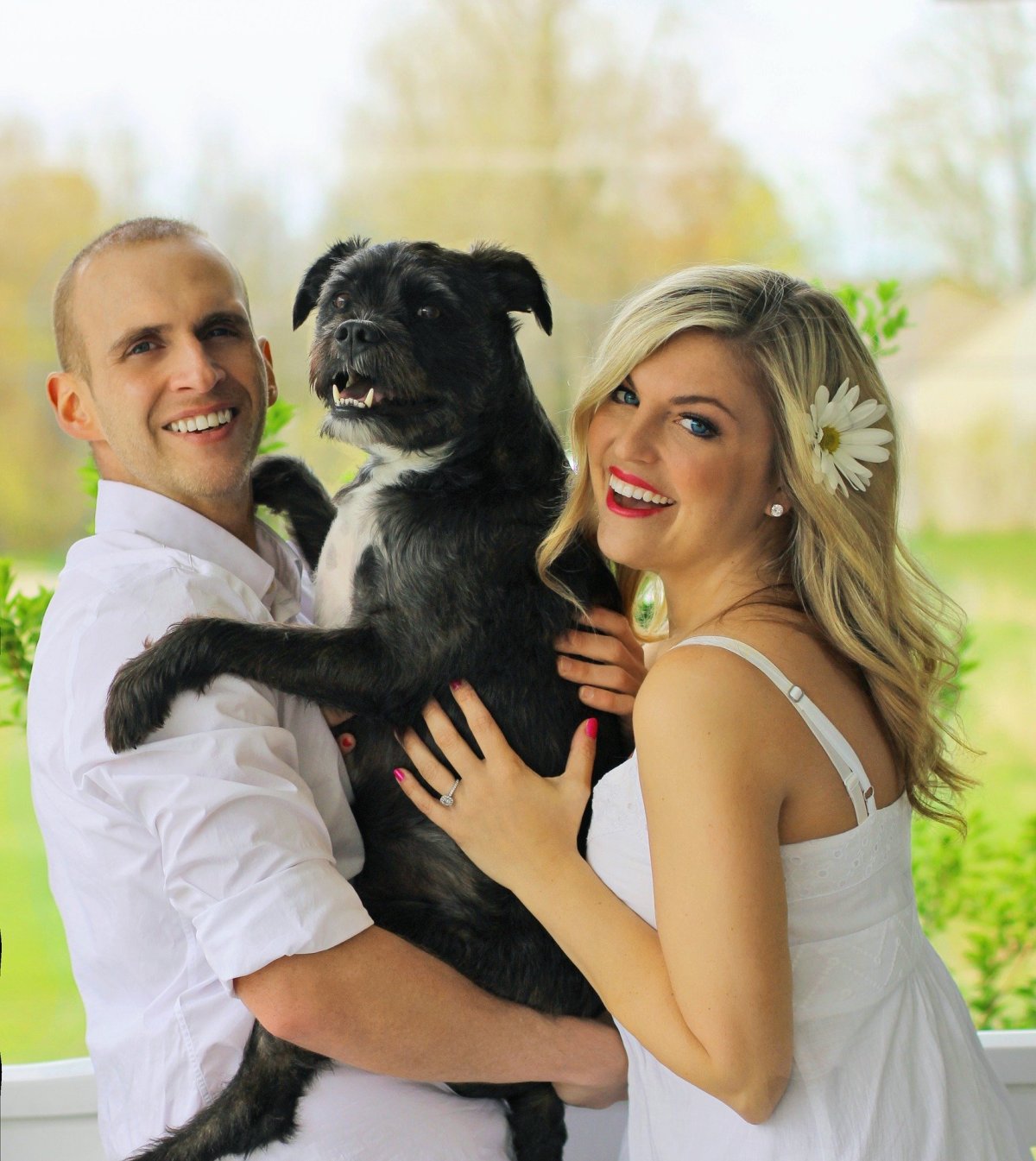 Girlfriend of 18 months “honored”  that she finally shares equal status with boyfriend’s dog